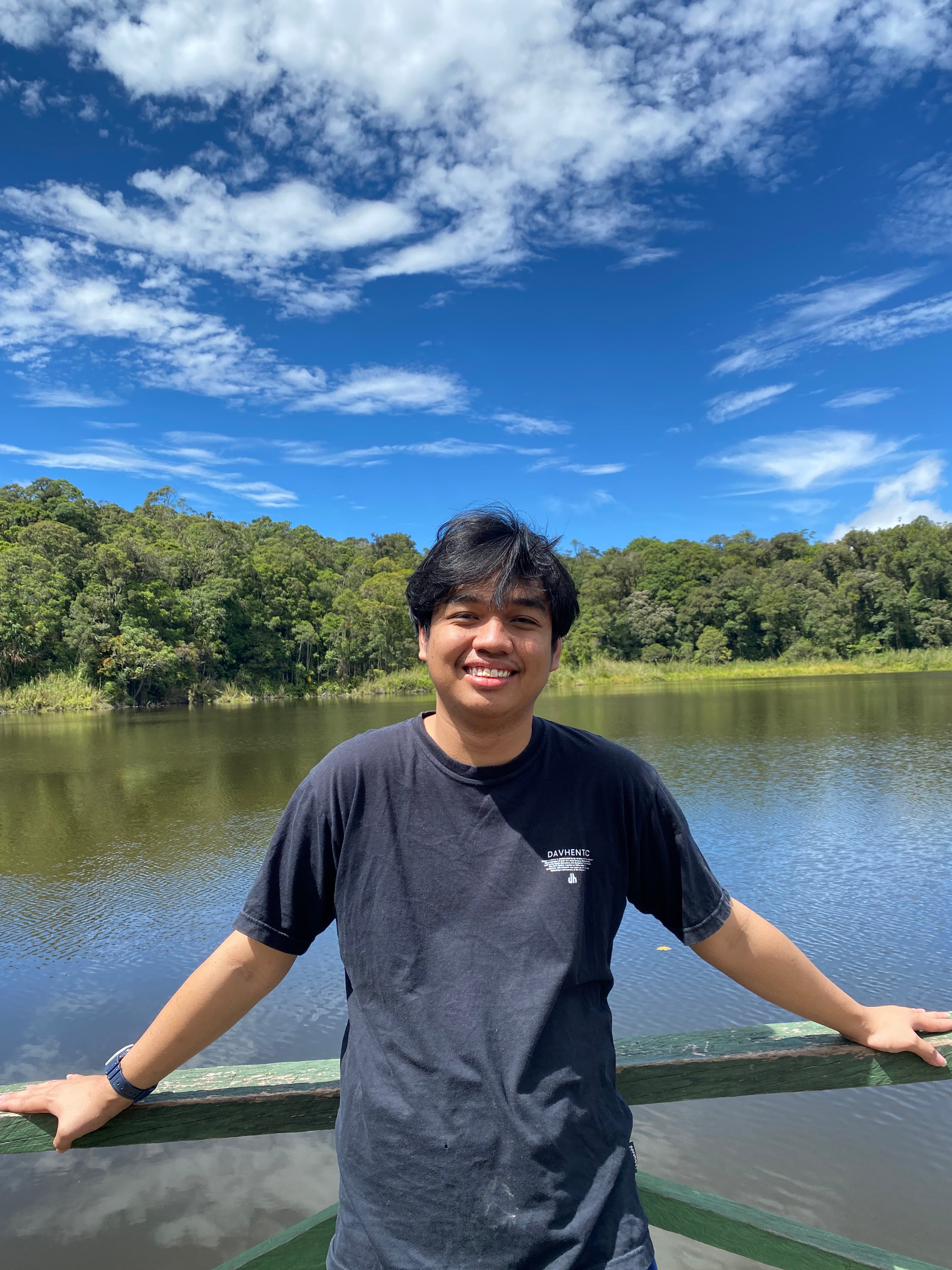 Resky Adhyaksa at Tambing Lake